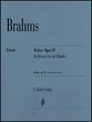 Waltzes Op. 39-1 Piano 4 Hands piano sheet music cover